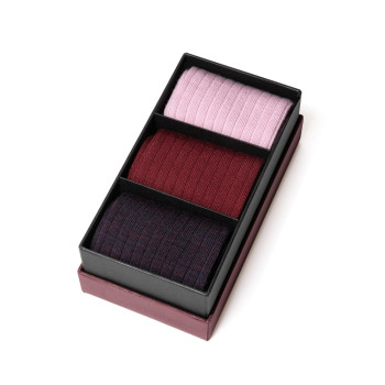 Zestaw skarpet z wełny merynosów - 3 pak