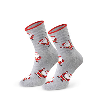 Skarpetki w Mikołaje ze sportowym ściągaczem