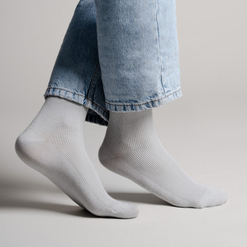 Skarpetki bezuciskowe popiel