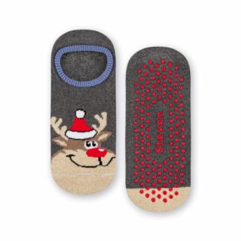 Art.134  XF016 29-31 M.SZARY/RENIFER Skarpety