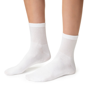 Skarpetki antypoślizgowe białe