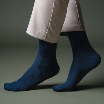 Skarpety bezuciskowe granatowe