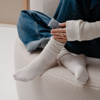 Skarpetki bezuciskowe białe