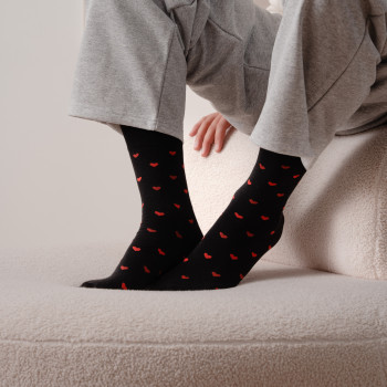 Skarpety w serduszka dla niego