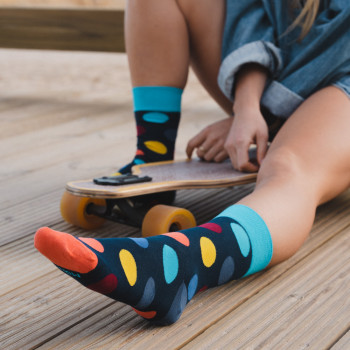 SPOTS - kolorowe skarpetki...