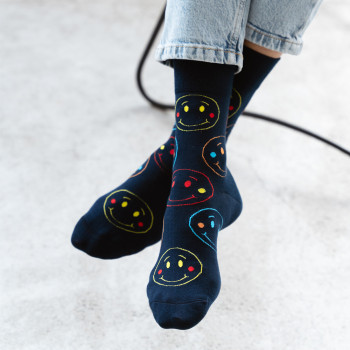 SMILE - kolorowe skarpetki...