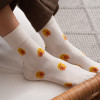 Skarpetki w kurczaki ecru