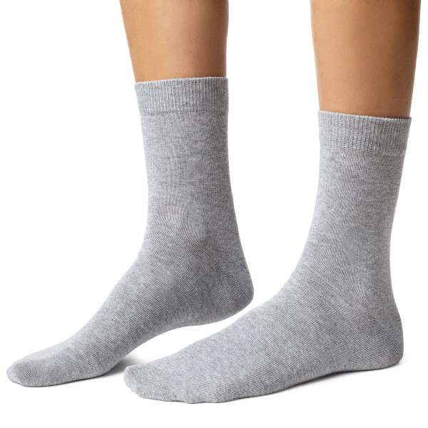 Skarpetki bawełniane jasnoszare