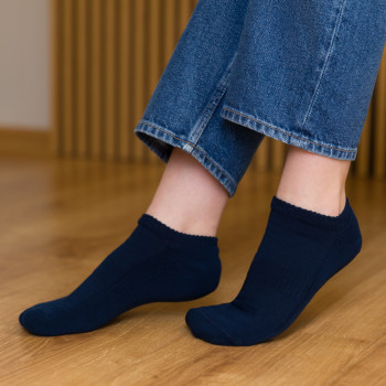 Stopki półfrotte SUPIMA ® granatowe