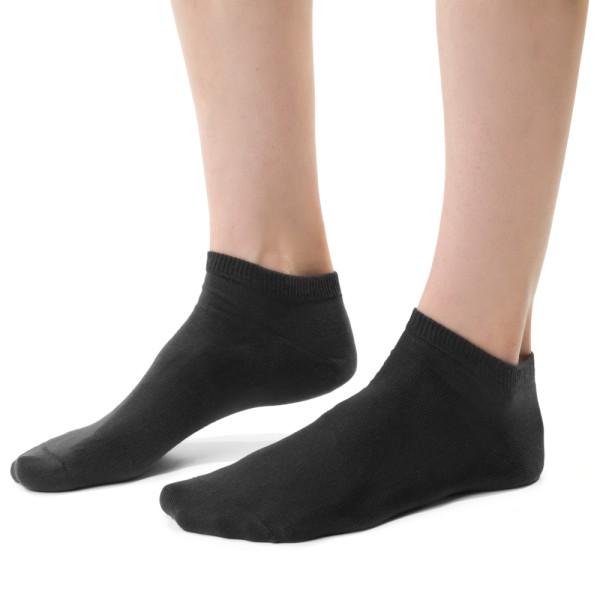 Stopki bawełniane grafitowe