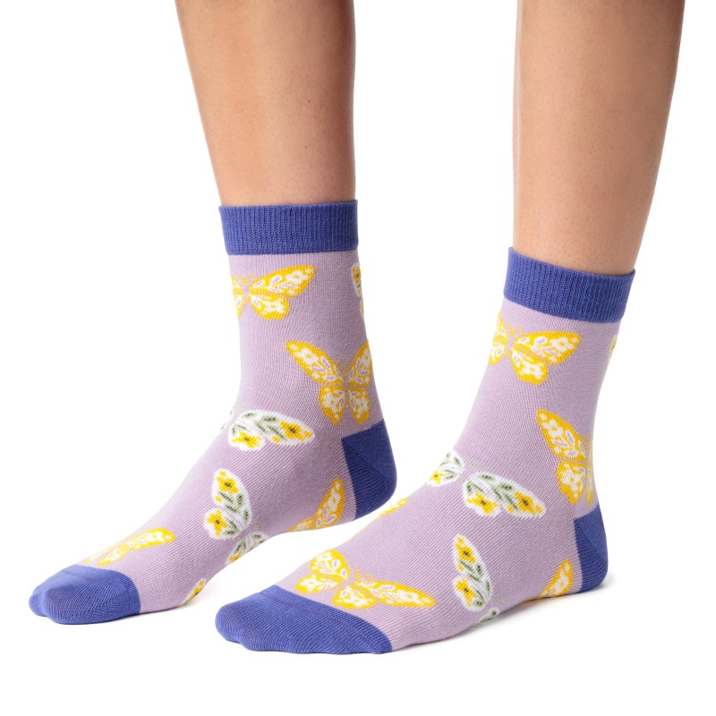 Art.099 DR149 38-40 FIOLETOWY Skarpety