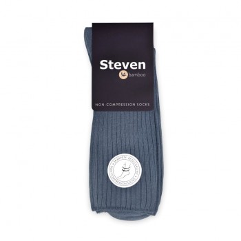 Skarpety bambusowe bezuciskowe grafitowe