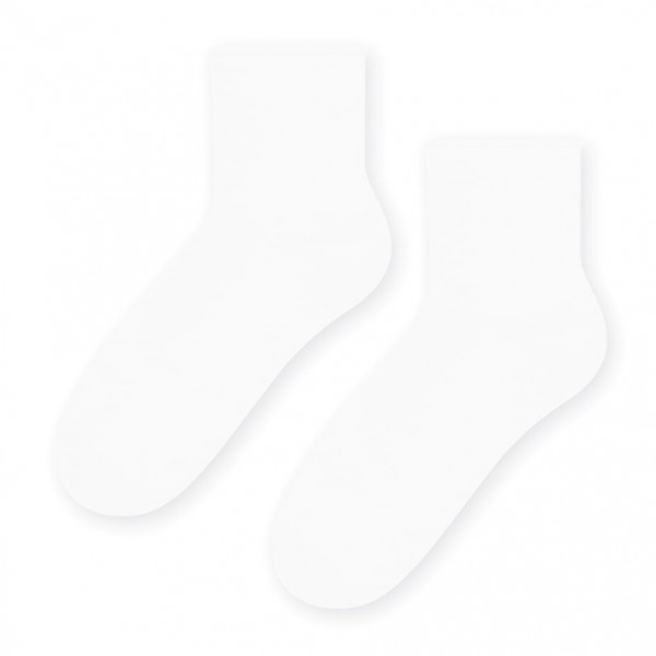 Skarpetki bawełniane bezuciskowe białe