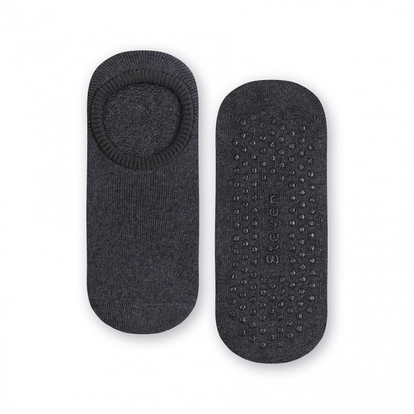 Stopki frotte antypoślizgowe grafitowe