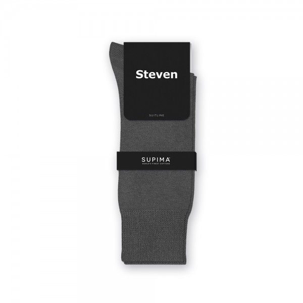 Skarpety z bawełny SUPIMA szare
